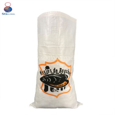 Wholesale 30kg 50kg PP Woven Feed Bag with Printing