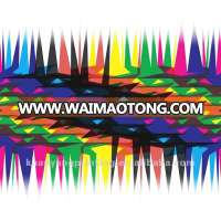 printed textile poly spandex fabric colorful pattern material 4 way stretch plain waterproof fabric