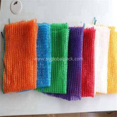 Packaging Fruits PE Plastic Raschel Mesh Bags