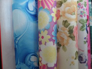 100% Printed Polypropylene Nonwoven Fabric